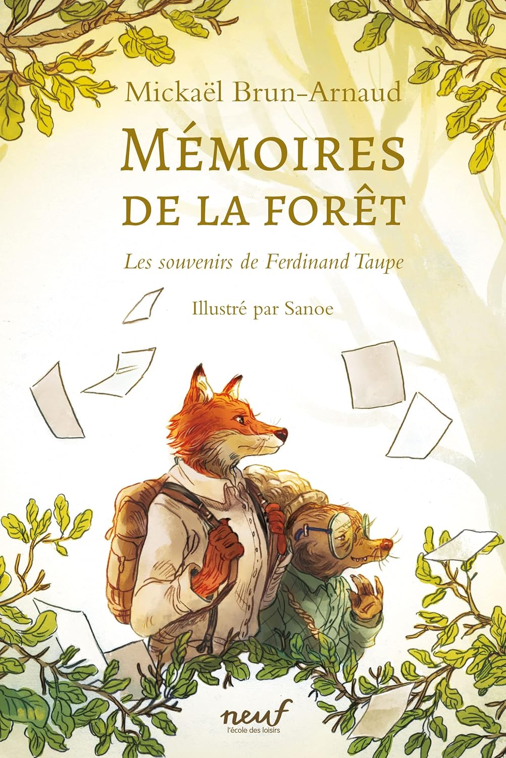 Couverture de Mémoires de la forêt, tome 1, de Mickaël Brun-Arnaud.